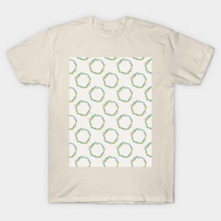 Winter wreath pattern T-Shirt